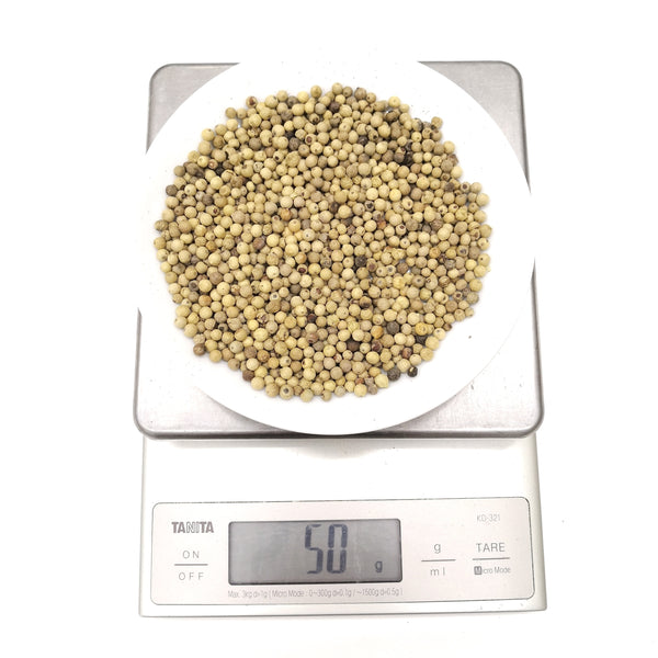 白胡椒粒 100克 │ White Pepper 100g