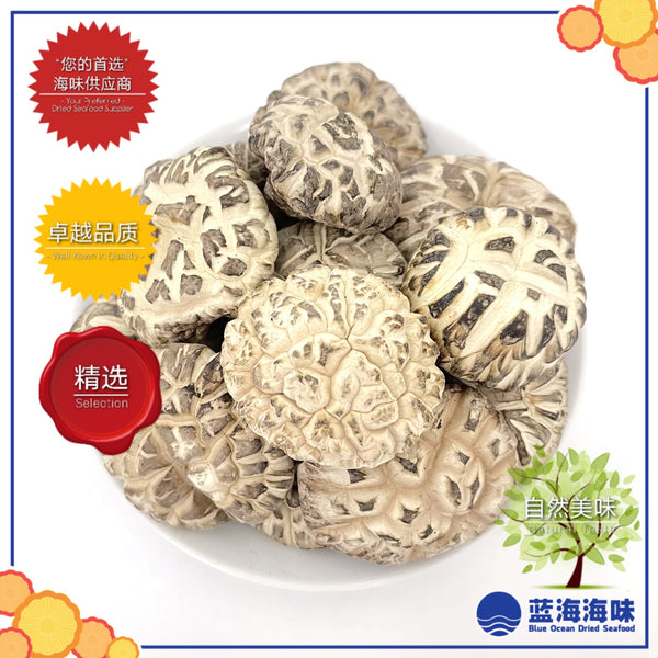 春栽白花花菇（特级） │Spring Dried White Flower Mushroom（Premium Grade）